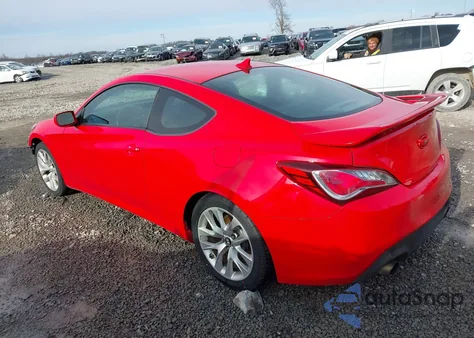 2013 Hyundai Genesis 2.0T from USA, damaged, VIN KMHHT6KD0DU107508
